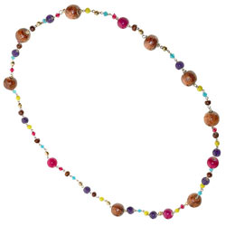 Dorothy Perkins WOOD BEAD NECKLACE