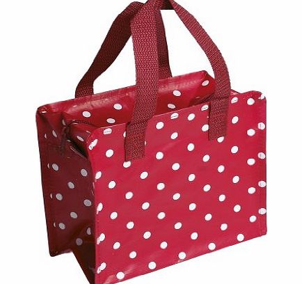 dotcomgiftshop Red Spotty Charlotte Bag