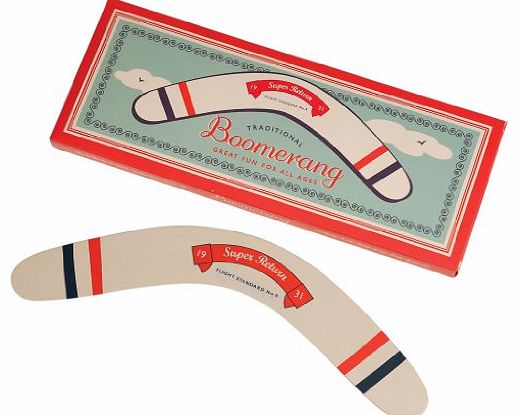 Traditional Wooden Boomerang