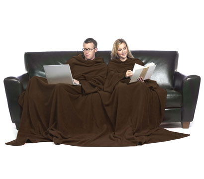 Double Slanket - Chocolate Brown