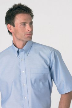 Short Sleeve Non Iron Oxford Shirt
