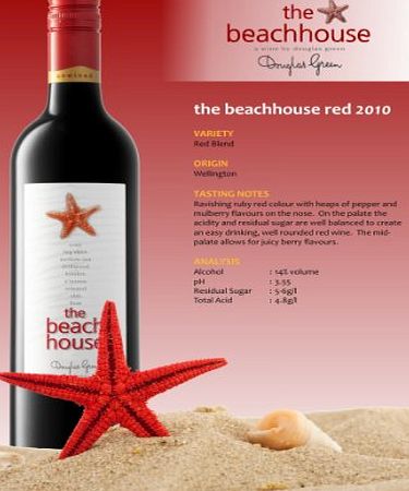 Douglas Green The Beach House Red - - Western Cape, South Africa Case of 6 bottles