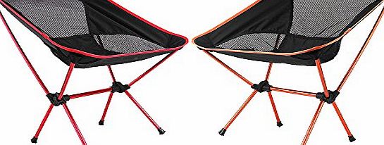 douself Portable Folding Camping Stool Chair Seat for Fishing Festival Picnic BBQ Beach with Bag[Max load 100kg / 220.5lb,Light Tent Framework]