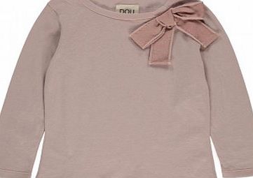 Douuod Cornelly Bow Blouse Beige pink `2 years,4