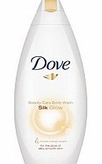 Dove Silk Glow Beauty Care Body Wash