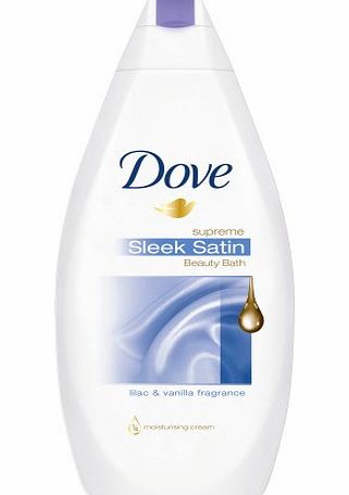 Dove Supreme Sleek Satin Beauty Bath - 500 ml