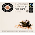 Doves Farm Case of 12 5 Chocolate and crispy rice bars