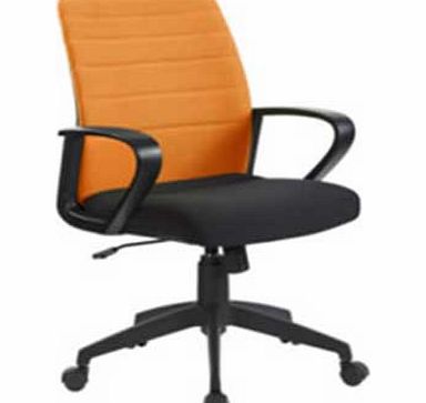 Folding Designer Operator Chair - Orange