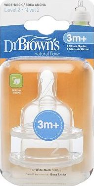 Dr Brown`s, 2041[^]10059758 Level 2 Teat - x2 10059758