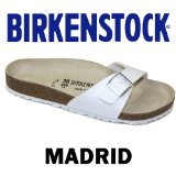 Birkenstock Madrid - White - Size 6
