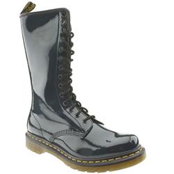Female Dr Martens 1b99 Patent Upper Casual in Navy