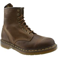 Male Dr Martens 1460 Leather Upper Casual Boots in Tan