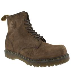 Dr Martens Male Dr Martens Ronnie Leather Upper Casual Boots in Brown