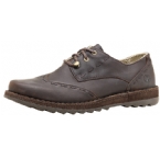 Dr Martens Mens Jonny II Wingtip Shoe Dark Brown