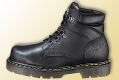 DR MARTENS plain-toe safety boot