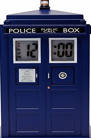 Dr Who Doctor Who Tardis Projection Electronic Alarm Clock DR190