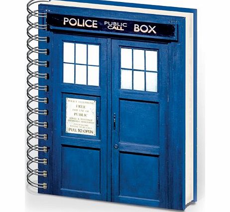 Dr Who Doctor WhoA5 Tardis Notebook