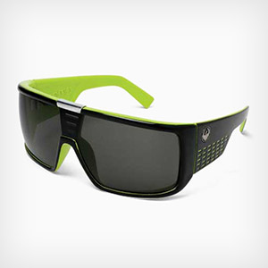 Dragon Sunglasses Domo Sunglasses - Jet Lime/Grey