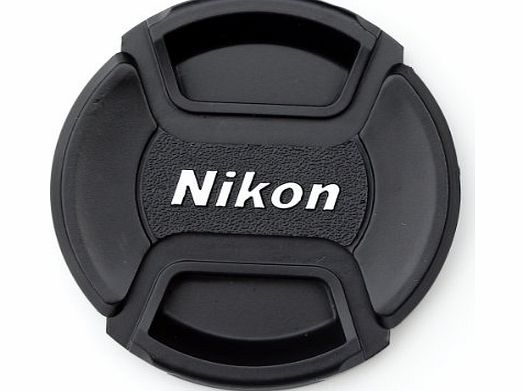 DragonFly Optical Brand New High Quality After Market 55mm Lens Cap For Nikon DSLR Cameras -Remarks: This Lens cap is designed for Nikon and made by third party (not original Nikon lens cap).