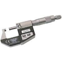 Draper 0 - 25mm Digital External Micrometer