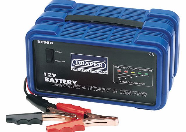 Draper 12v Battery Charger/starter and Tester -