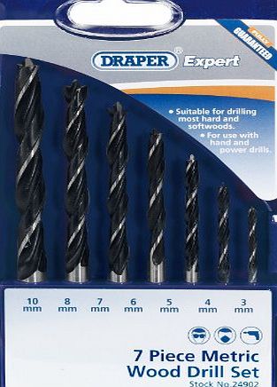 Draper 24902 Wood Drill Set (7 Pieces)