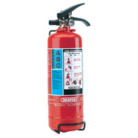 Draper 2Kg Dry Powder Fire Extinguisher