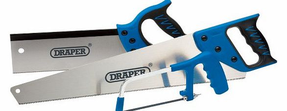 Draper 52195 3 Piece Soft Grip Saw Set