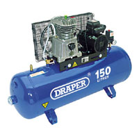 Draper Air Compressor 150 Litre Tank 3Hp 240v