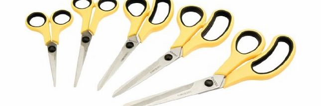 Draper DIY Series 09248 5-Piece Household Scissors Set