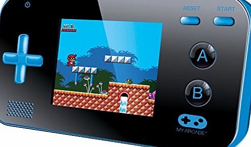 dreamGEAR  DG-DGUN-2888 My Arcade Portable 220 Games Blue/Black
