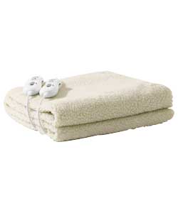 Dreamland Ready for Bed Soft Fleece Underblanket - Double