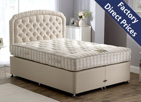 Dreams mattress factory Kingsize Grand Divan Set - Beige