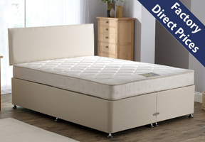 Dreams mattress factory Single Classic Divan Set - Beige