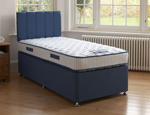 Dreams mattress factory Single Deluxe Divan Set - Blue
