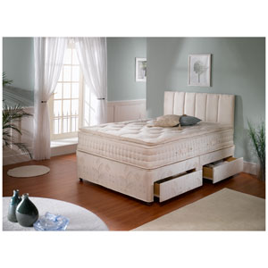Dreamworks Beds 5 FT Marlow Zip and Link Divan Bed