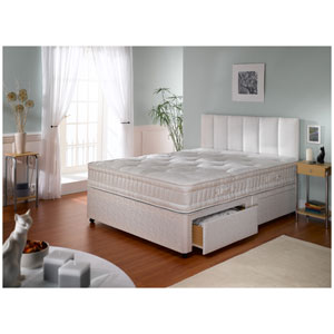Dreamworks Beds 5 FT Tranquility Zip and Link Divan Bed