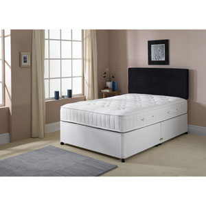 Dreamworks Beds Dreamflex De Luxe 5 FT Zip and Link Divan Bed