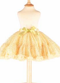 Dress Up by Design Frothy Tutu Skirt - Gold Sequin - 3 - 8 years