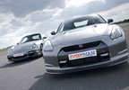 Driving Nissan GTR vs Porsche GT3 RS Driving Experience