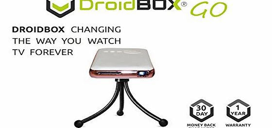 DroidBOX GO Fully Loaded Android 4.4.2 mini handheld pocket Pico DLP LED projector 32GB Ebox QuadCore ARM Corgex-A7 Air WiFi home outdoor cinema