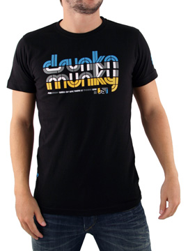 Drunknmunky Black Tube T-Shirt