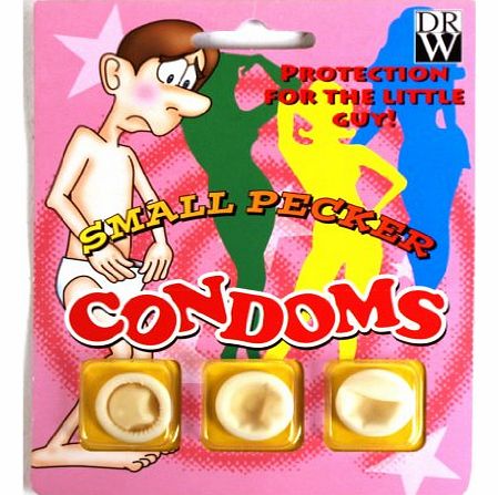 DRW Small Pecker Condoms (Practical Joke)