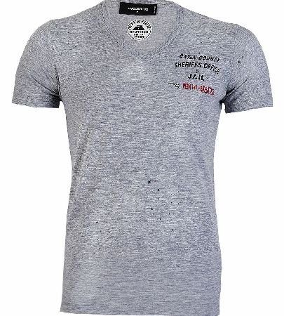 Grey Chest Logo T-Shirt