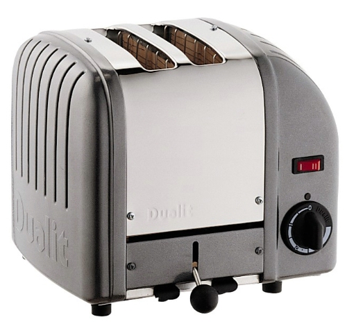 Dualit 2 Slot Metallic Silver Toaster
