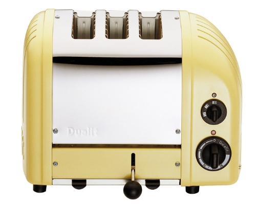 Dualit 3 Slot Canary Yellow Toaster