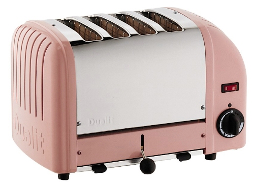 Dualit 4 Slot Petal Pink Toaster
