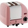 dualit Combi 2 2 Toaster- Petal pink finish