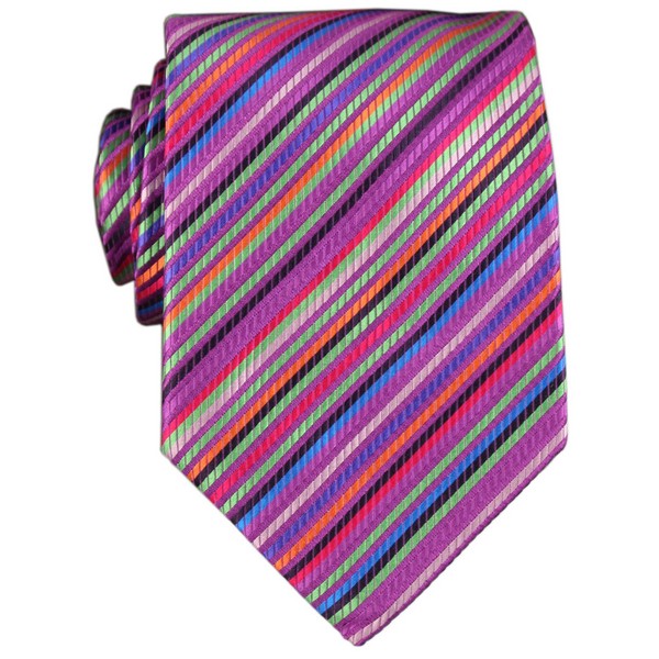 Honesty Platinum Stripe Tie by
