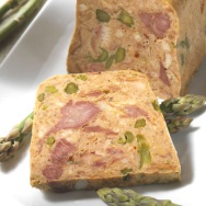 Duck and asparagus terrine, chilled, 1kg